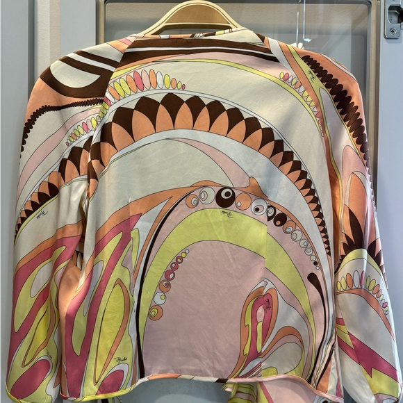Vintage Emilio Pucci wrap shirt - Picture 3 of 4